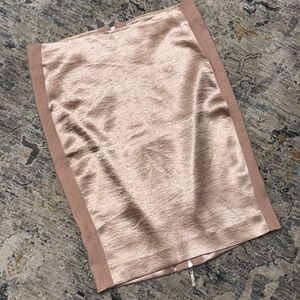 Bebe Shiny Rose Skirt